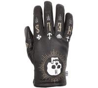 Helstons Grafic Gants de moto d’hiver, noir, Taille 7
