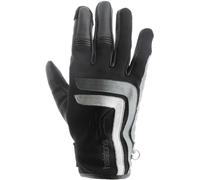 Helstons Jeff Gants de Moto (Black/White/Grey,13)