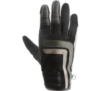 Helstons Jeff Gants de moto, noir/vert, Taille 8