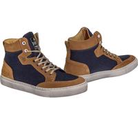 Helstons Kobe Chaussures de moto, bleu-jaune, taille 40 pour homme