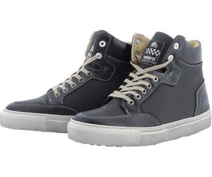 Helstons Kobe Chaussures de moto, noir-gris, taille 41 pour homme