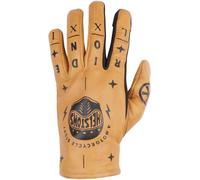 Helstons Kustom Gants de moto, brun, taille 3XL pour homme