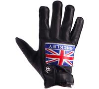 Helstons Logo Hinckley Summer Gants de moto, noir, Taille 12