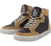 Helstons Maya Chaussures de moto pour dames, bleu-jaune, taille 42 pour femmes