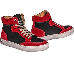 Helstons Maya Chaussures de moto pour dames (Red,37)