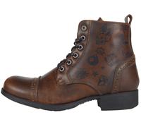 Helstons Mehari Bottes de moto pour dames, brun, taille 37 pour femmes