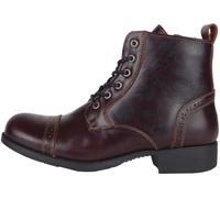 Helstons Mehari Bottes de moto pour dames, rouge-pourpre, taille 40 pour femmes