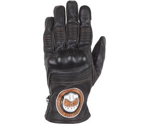 Helstons Piste Gants de moto d’été, noir/marron, Taille 12