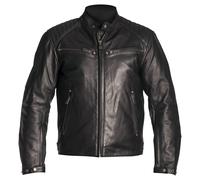 helstons Rocket Hommes Veste En Cuir Noir 2XL