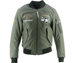 Helstons Tigresse Veste textile de moto pour femmes, Khaki/Noir, Taille 2XL