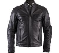 Helstons Trust Veste de moto en cuir, noir, Taille M