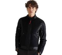Helstons Stoner Evo Air Mesh Blouson textile de moto, noir, Taille XL