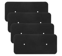 Heltrappe Lot de 4 filtres pour sèche-linge Hoover Candy 40006731 | filtre à mousse Dryer pour pompe à chaleur | filtre à éponge Dryer pour condenseur | 275 x 125 mm