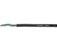 Helukabel 29403SW Câble gainé H03VV-F 3 x 0.75 mm² noir Marchandise vendue au mètre