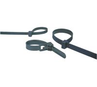 Helukabel 97634-100 W 200x7,6 Serre-câble 200 mm 7.6 mm noir réouvrable 100 pc(s)