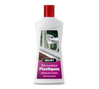 HELVET Nettoyant Rénovateur Plastique pour Redonner l’Eclat d’Origine, désincruster et protéger tous vos surfaces PVC et plastiques - 250 ML