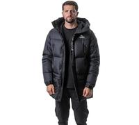 Helvetica Blouson Capri (FR/ES, Alpha/lettres, M, Taille normale, Taille normale, Black)