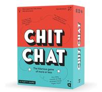 Helvetiq Chit Chat | Jeu de cartes fête d'équipe | À partir de 8 ans | 4 à 10 joueurs | Temps de jeu de 15 minutes