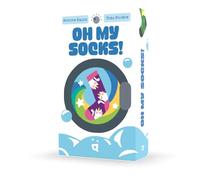Helvetiq - Oh My Socks! - Jeu de Cartes Familial - Récupérez Le Plus de Paires de Chaussettes Et Gagnez - Antoine Bauza & Théo Rivière - 2 à 5 Joueurs - Dès 6 Ans