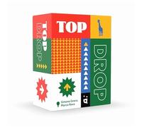 Helvetiq - Top Drop - Jeu de Carte coopératif - Faites équipe pour Poser Toutes Les Cartes numérotées de 1 à 60 dans l’Ordre Croissant ou décroissant - 2 à 4 Joueurs - A partir de 8 Ans