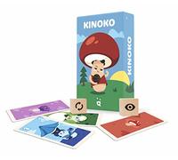 Helvetiq Verlag- Jeu de Cartes, KINOKO, Jaune, 11 cm x 3 cm x 6.5 cm