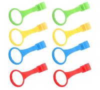 Helweet Anneau Parc Bebe, Anneau de Lit Bébé, Poignées de Parc pour Bébé, Anneau de Traction pour Parc Bebe, Aidez Les Bébés à Apprendre à Marcher et à Développer La Force des Bras, 8 Pièces