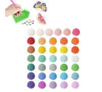 Helweet Diamond Painting Accessoires Perle, Perles de Peinture Diamant, Broderie Diamant Perles, Perle Diamant pour Peinture Diamant, 36 Couleurs (1000 Pièces de Chaque Couleur), Couleur Aléatoire
