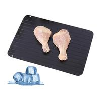 Helweet Plaque de Décongélation, Plateaux de Décongélation, Plateau de Dégivrage Rapide, pour Décongeler du Poisson, du Bœuf, du Porc, de la Volaille, du Poulet et d'autres Aliments Surgelés