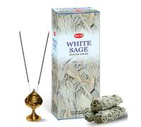 HEM 120 Bâtons d'Encens Sauge Blanche- 6 x 20