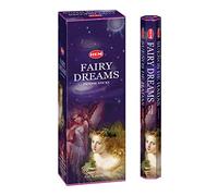 Hem 6 Pack 20 Stick Fairy Dreams Boîte de 6 tubes de 20 bâtons d'encens Hem 120 bâtonnets au total