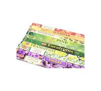 HEM Assortiment d'encens - Bouquet Boisé/Floral 10 parfums. Lot de 80 bâtonnets Marque