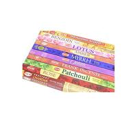 HEM Assortiment d'encens - Bouquet Top 10". Lot de 80 bâtonnets Marque