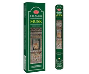 HEM - Bâtonnets d'encens Musc Précieux - (6 X 20 PCS)
