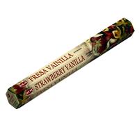 HEM Bâtons d'encens Fraise Vanille 20g Hexa Pack Environ 20 Incence Sticks