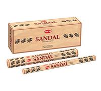 HEM Bâtons d'encens Sandal - Lot de 6 à 120 unités - 301 g