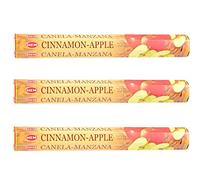 Hem Cannelle Pomme 20 x 3 = 60 bâtonnets d'encens