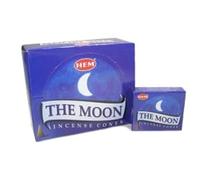 HEM - Cônes d'encens anti-tabac senteur : the moon - 10 cônes - 1 paquet