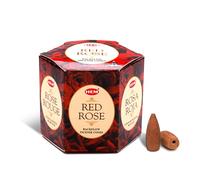 HEM Cônes d'encens marron | Arôme durable pour la positivité et l'air pur | Aromathérapie pour soulager le stress, purificateur d'air et nettoyage | Coffret