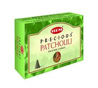 HEM Precious Patchouli - Boîte de 12 boîtes de 10 cônes d'encens indiens marron Standard version