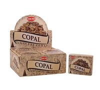 HEM Copal Lot de 12 cônes d'encens 12 poches