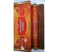 Hem Dragons Blood Bâtonnets d'encens, 6 packs x 20 bâtons = 120 Bâtons d'encens avec support par Sterling Effectz