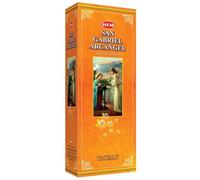 HEM Encens San Gabriel Arcangel 6 paquets de 20 bâtonnets hexagonaux = 120 bâtonnets
