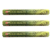 Hem Good Health Lot de 3 bâtonnets d'encens 20 x 60