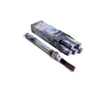 HEM HEM Champa Lot de 6 paquets de 20 bâtons d'encens naturels roulés à la main, encens Masala traditionnel, 0,2 m de long, pour effet apaisant et purifiant