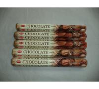 HEM Lot de 100 bâtons d'encens Chocolat (5 x 20 paquets)