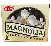 HEM Lot de 12 cônes d'encens Parfum Magnolia Indien Dhoop