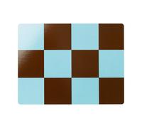 Hem Lot de 2 sets de table Check 30x40 cm Light blue-chocolate