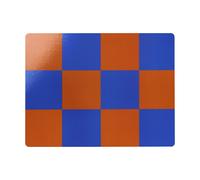 Hem Lot de 2 sets de table Check 30x40 cm Terracotta-cobalt