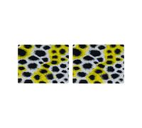 Hem Lot de 2 sets de table Monster 30x40 cm White-yellow-black