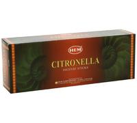 Hem Lot de 4 paquets de 120 bâtons d'encens à la citronnelle